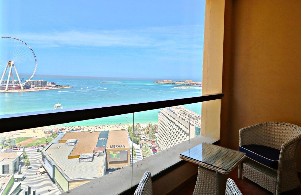 Full Seaview⎮High Floor⎮3 Minutes To The Beach 두바이 외부 사진